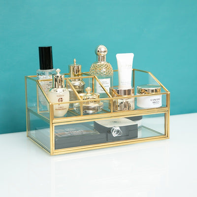Organizador de Cosméticos en Vidrio Nórdico Luxury