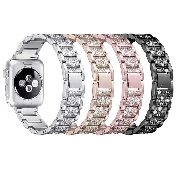 Correa de Reloj Inteligente con Diamantes