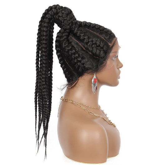 Gorro Tejido a Mano con Ocho Trenzas - Encaje Tradicional - Image 12