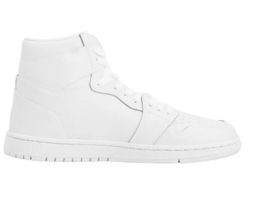 Zapatillas de Baloncesto Blancas Personalizables con Caña Alta
