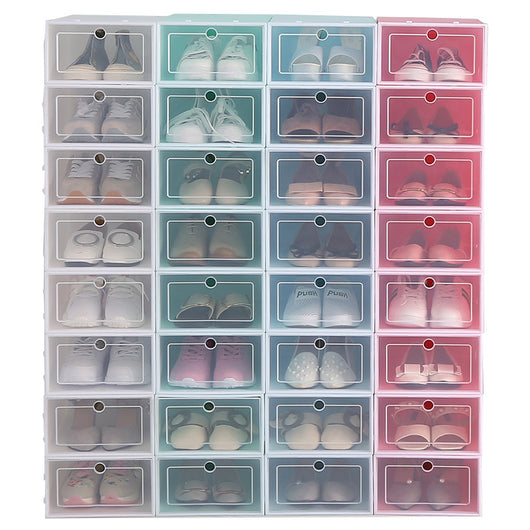 Caja Organizadora Transparente para Zapatillas - Almacenamiento Apilable - Image 33