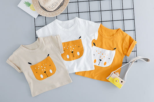 Conjunto Infantil de Algodón con Manga Corta - Image 2