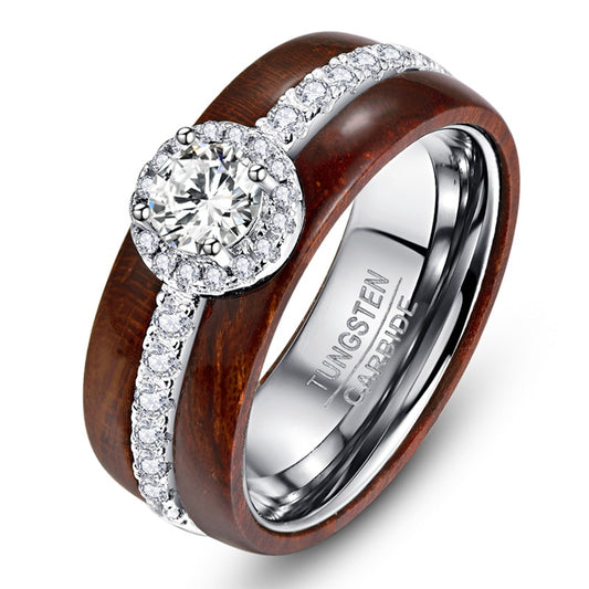 Anillo de Madera Natural