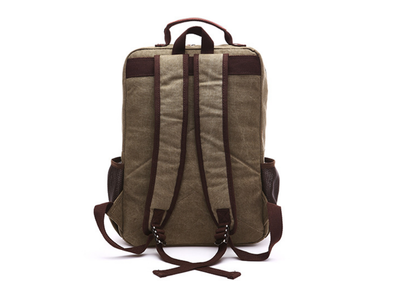 Mochila Universitaria Canvas 15 Pulgadas - Bolsa Laptop Resistente para Estudiantes - Image 10