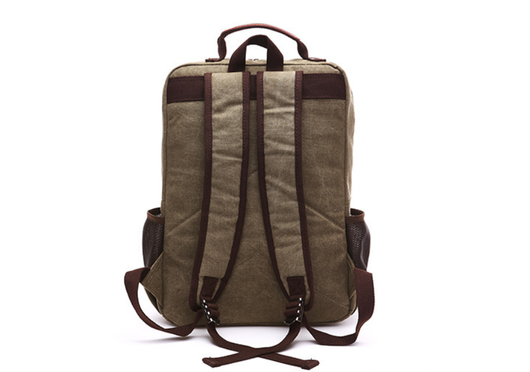 Mochila Universitaria Canvas 15 Pulgadas - Bolsa Laptop Resistente para Estudiantes - Image 10