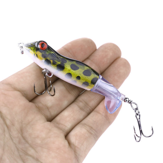 Rana Flotante Artificial 9cm con Hélice - Cebo Duro Premium para Pesca - Image 2