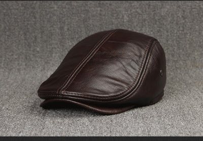 Boina de Cuero Genuino con Protección Solar - Estilo y Comodidad - Image 12