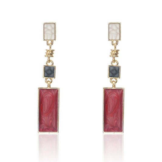 Aretes Rectangulares Elegantes