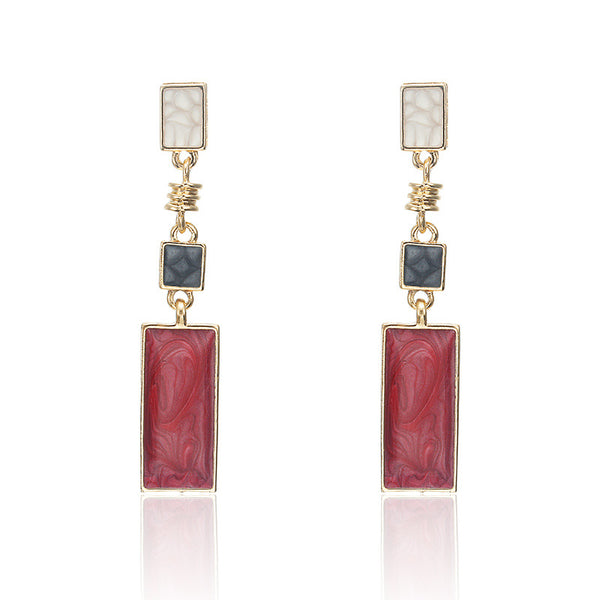 Aretes Rectangulares Elegantes