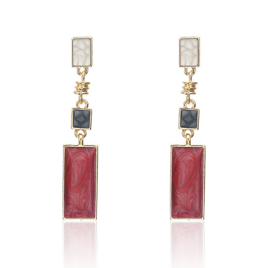 Aretes Rectangulares Elegantes
