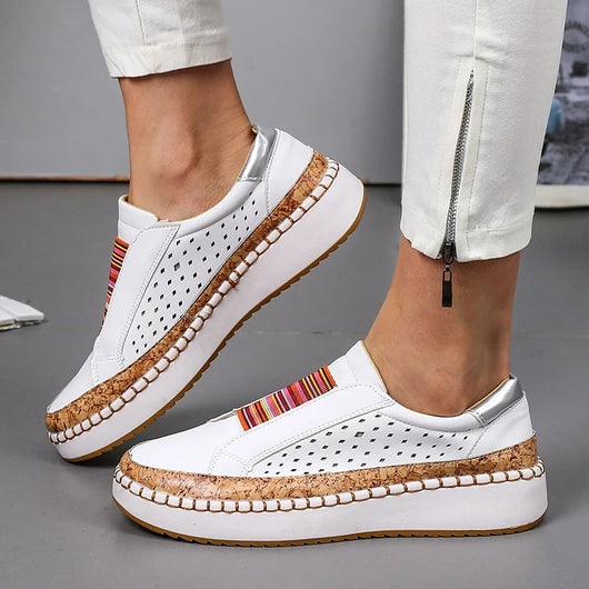 Zapatillas Deportivas de Cuero para Mujer - Estilo Casual - Image 10