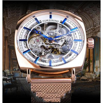 Reloj Mecánico Automático para Hombre con Esfera Esqueletizada - Image 7
