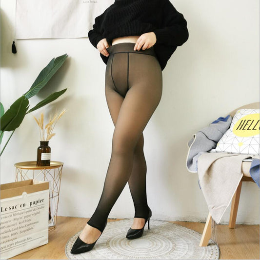 Leggings de Terciopelo Color Piel