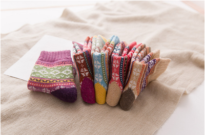 Calcetines de Lana de Conejo para Mujer - Calidez y Confort Premium - Image 21