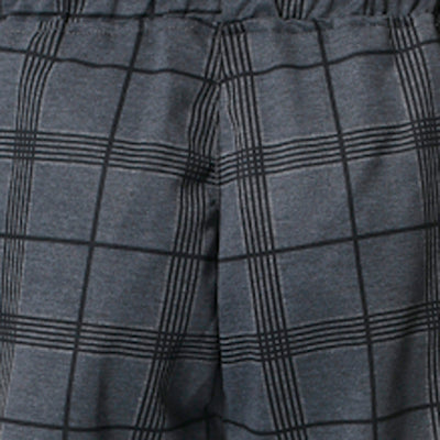 Pantalones a Cuadros con Micro-Elasticidad - Image 3