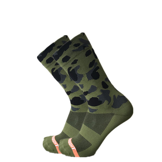 Calcetines de Ciclismo Camuflaje Verde Militar - Image 9