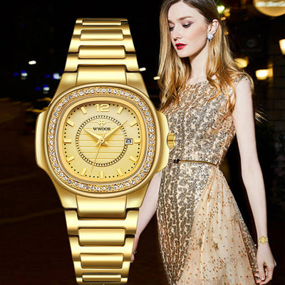 Reloj de Cuarzo Resistente al Agua - Tendencia Fashion