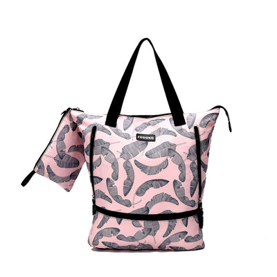 Bolsa Deportiva de Lona Gran Capacidad - Bolso Duffel Portátil para Yoga y Gimnasio - Image 10