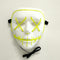 Máscara de Mascarada LED Highlight EL Wire para Halloween