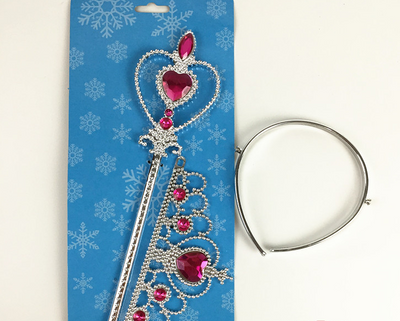 Set de Corona y Varita Mágica Princesa Blanca Nieves para Niñas - Image 6
