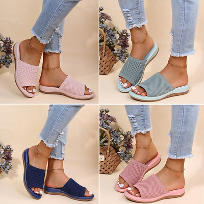 Sandalias Cuña Tejidas con Suela Acolchada - Comodidad Absoluta - Image 6