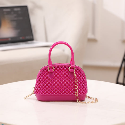 Bolso Transparente Estilo Coreano con Detalles Calados - Image 12