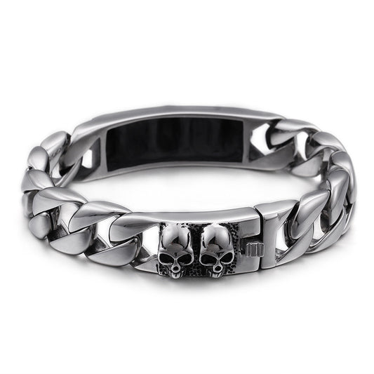 Pulsera de Calavera Personalizada - Diseño Minimalista - Image 2