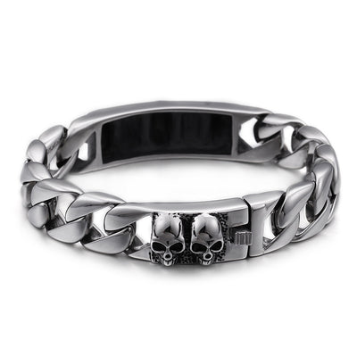 Pulsera de Calavera Personalizada - Diseño Minimalista - Image 2