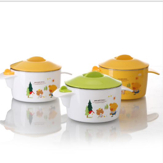 Plato Infantil Doble de Acero Inoxidable Aislante Antideslizante - Image 3