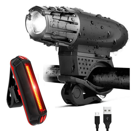 Set de Luces LED Recargables USB para Bicicleta - Image 16