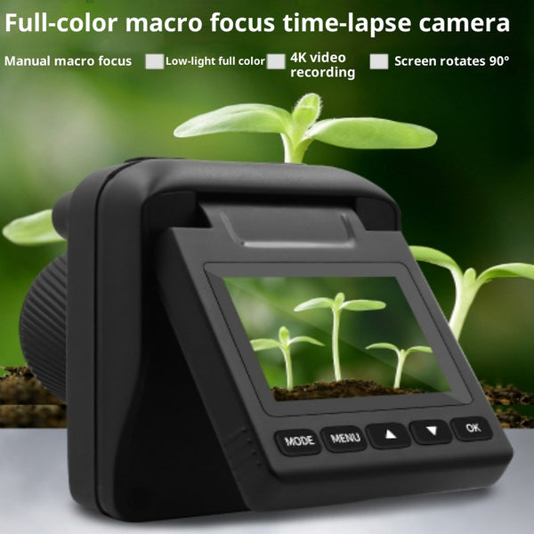 Cámara Macro Ajustable Resistente al Agua para Fotografía de Flores y Plantas