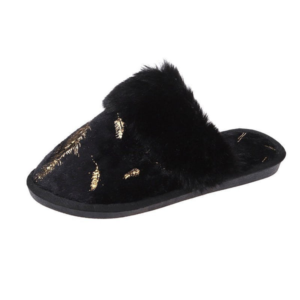 Pantuflas de Felpa Plus Size para Mujer - Algodón Suave Estilo Europeo - Image 14