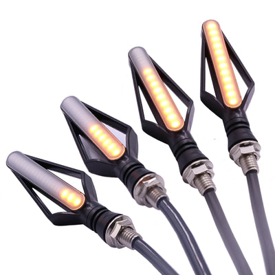 Direccionales LED Secuenciales para Moto con Luz de Freno - Image 3