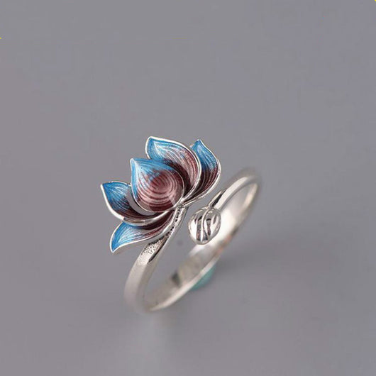 Anillo de Loto Azul - Image 2