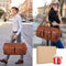 Bolso Convertible de Cuero Impermeable Grande para Viajes y Prendas