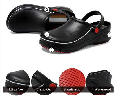 Zapatos de Seguridad Antideslizantes para Chef y Cocinero - Image 7