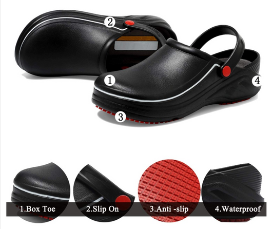 Zapatos de Seguridad Antideslizantes para Chef y Cocinero - Image 7