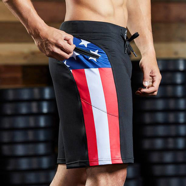 Pantalones Cortos de Entrenamiento Deportivo con Costuras de Contraste - Image 6