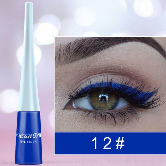 Delineador de Ojos Líquido Impermeable - Trazo Perfecto sin Corridas