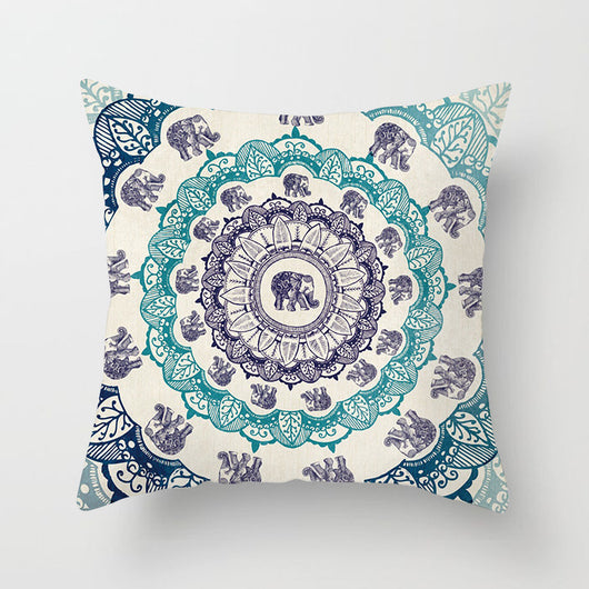 Funda de Almohada para Sofá con Estampado Mandala Ultra Suave - Image 13