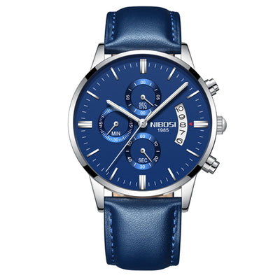 Reloj Cronógrafo Deportivo de Acero Inoxidable Dorado para Hombre - Image 8
