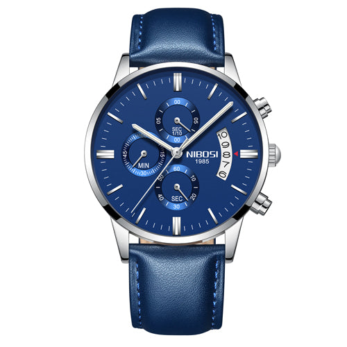 Reloj Cronógrafo Deportivo de Acero Inoxidable Dorado para Hombre - Image 8