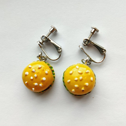 Aretes Divertidos de Hamburguesa Creativa - Image 34