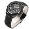 Reloj Mecánico Casual para Hombre con Correa Impermeable