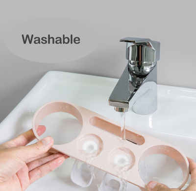 Organizador de Baño - Soporte para Cepillo y Pasta de Dientes - Image 6