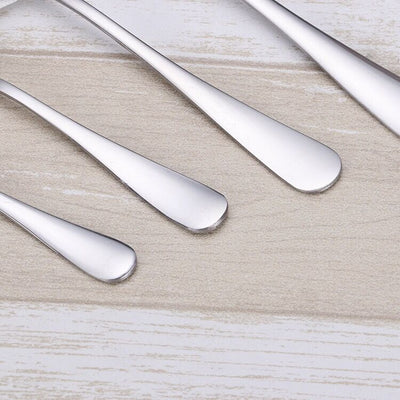 Cucharas de Acero Inoxidable Reforzado para Sopa y Café - Image 2