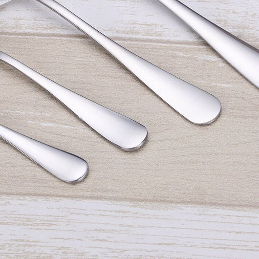 Cucharas de Acero Inoxidable Reforzado para Sopa y Café - Image 2