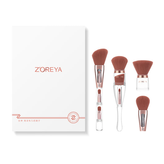 Set de 9 Brochas de Maquillaje Profesional Zhuoerya