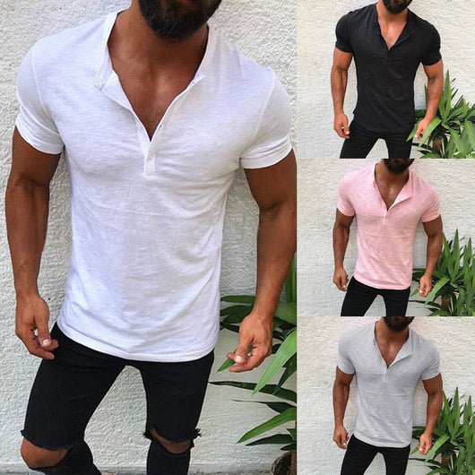 Camisa Casual de Botones para Hombre - Diseño Clásico Versátil