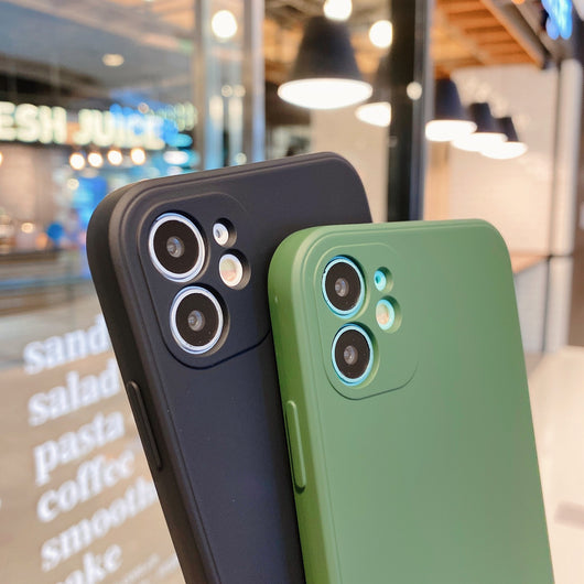 Funda de Silicona Líquida Cubo Compatible con Apple - Image 3